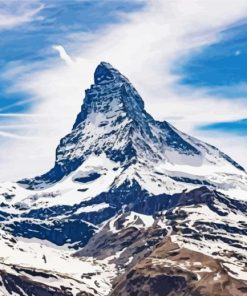 Matterhorn Landscape Diamond Paintings