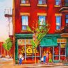 St Viateur Bagel Montreal Art Diamond Paintings