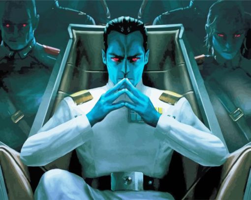 Star Wars Grand Admiral Thrawn Diamond Paintings