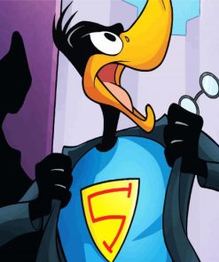 Super Daffy Duck diamond painting