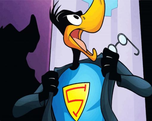 Super Daffy Duck diamond painting