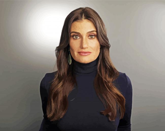 The Actress Idina Menzel Diamond Paintings