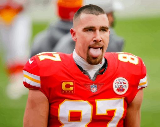 Travis Kelce Diamond Paintings