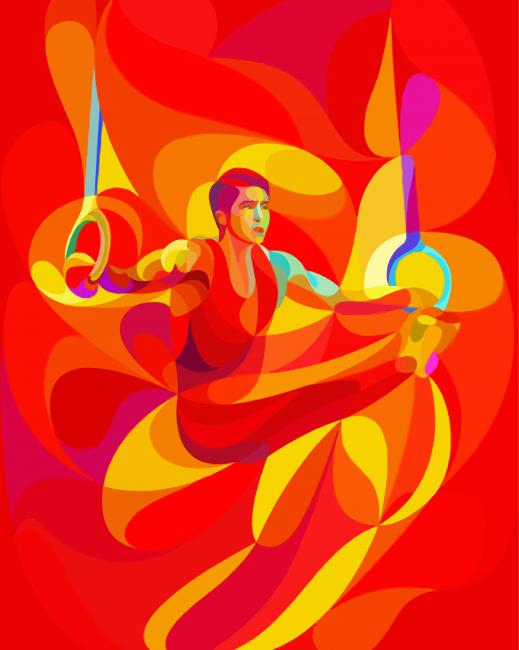 The Gymnast Diamond Paintings