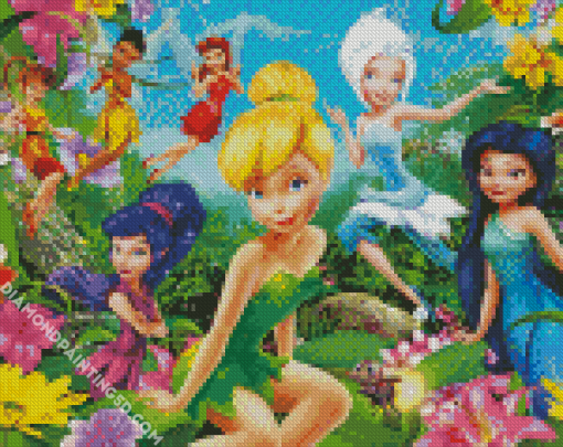 Tinkerbell Disney Fairies Diamond Painting