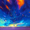 Tornado And Balloons Diamond Painting