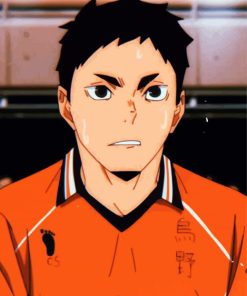 Volleyball Player Daichi Sawamura Anime diamond painting