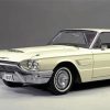 White Ford Thunderbird Diamond Paintings