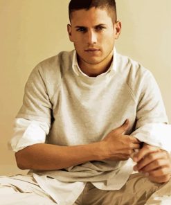 Young Wentworth Miller Diamond Paintings