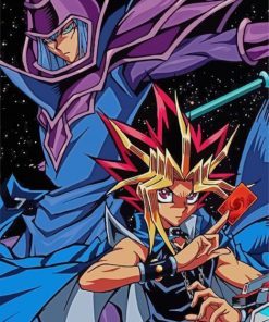 Yu Gi And Dark Magician diamond painting