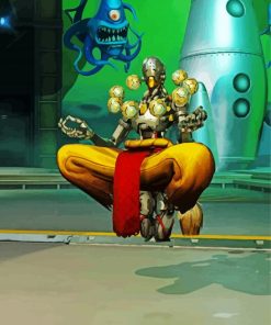 Zenyatta Overwatch Character Diamond Paintings