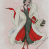 101 Dalmatians Cruella Diamond Paintings