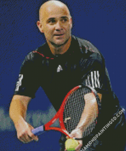 Andre Kirk Agassi Diamond Paintings