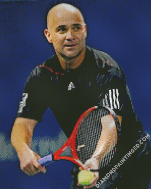 Andre Kirk Agassi Diamond Paintings