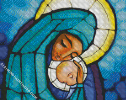 Blessed Mother Diamond Paintings