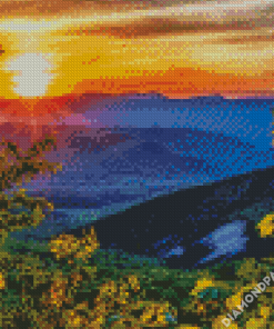 Blue Ridge Mountain Diamond Paintings