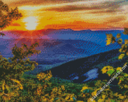 Blue Ridge Mountain Diamond Paintings