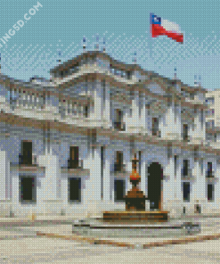 La Moneda Palace Santiago Chile Diamond Paintings