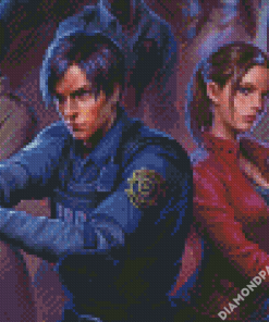 Resident Evil Characters Diamond Paintings