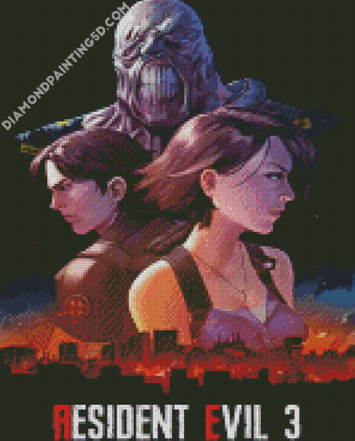 Resident Evil Game Diamond Paintings