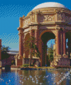 The Palace Of Fine Arts San Francisco Diamond Paintings