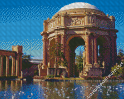 The Palace Of Fine Arts San Francisco Diamond Paintings