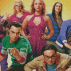 The Big Bang Theory TV Show Diamond Paintings