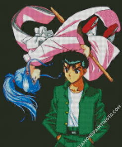 Yuyu Hakusho Illustrations Diamond Paintings