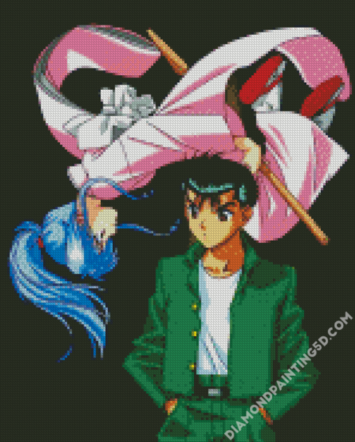 Yuyu Hakusho Illustrations Diamond Paintings