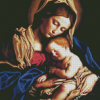 Aesthetic Blessed Mother Diamond Paintings