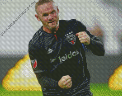 Aesthetic DC United Player Diamond Paintings