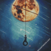 Aesthetic Moon Swing Diamond Paintings