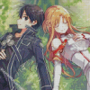 Aesthetic Sword Art Online Diamond Paintings