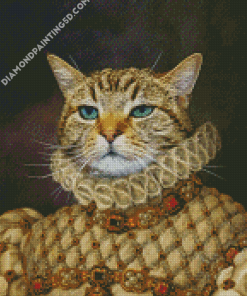 Aesthetic Victorian Cat Diamond Paintings