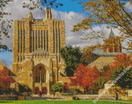 Aesthetic Yale University Diamond Paintings