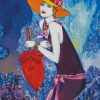 Aesthetic Deco Lady Diamond Paintings