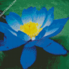 Blue Lotus Blossom Diamond Paintings