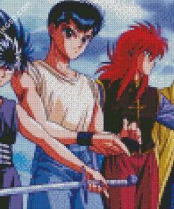 Cute Yu Yu Hakusho Diamond Paintings