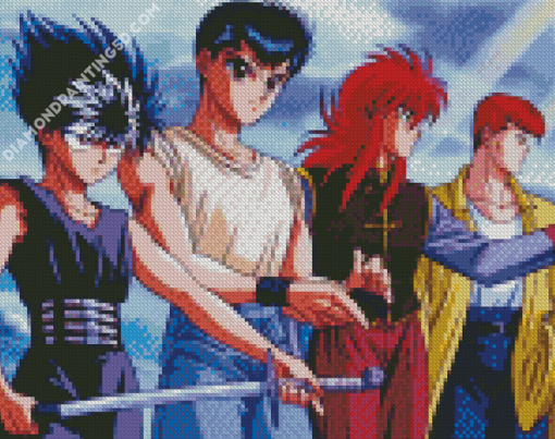 Cute Yu Yu Hakusho Diamond Paintings