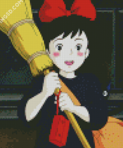 Cute Kiki Delivery Service Diamond Paintings