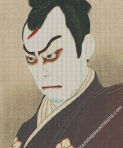 Mad Man Japanese Kabuki Diamond Paintings