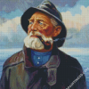 Old Sea Captain Diamond Paintings