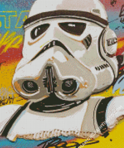 Storm Trooper Art Diamond Paintings