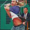 American Tenis Player Kirk Agassi Diamond Paintings