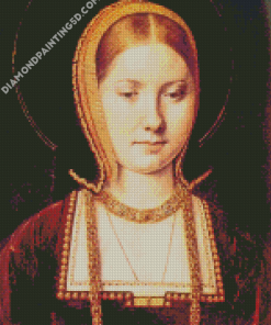 Vintage Catherine Of Aragon Diamond Paintings