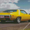 Yellow 1971 Roadrunner Diamond Paintings