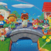 Animal Crossing Game Diamond Paintings