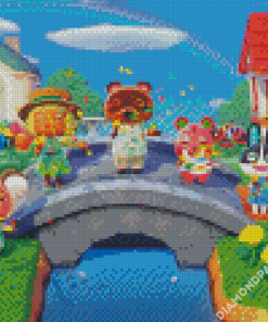 Animal Crossing Game Diamond Paintings