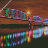 Big Four Bridge Louisiville Diamond Paintings