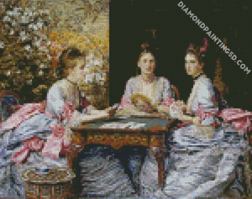 Hearts Are Trumps Everett Millais Diamond Paintings